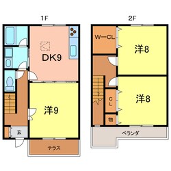 サンビヨーズ中北の物件間取画像